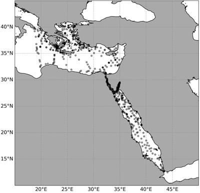 Detecting centennial changes in the clarity and colour of the Red and Eastern Mediterranean Seas by retracing the “Pola” expeditions